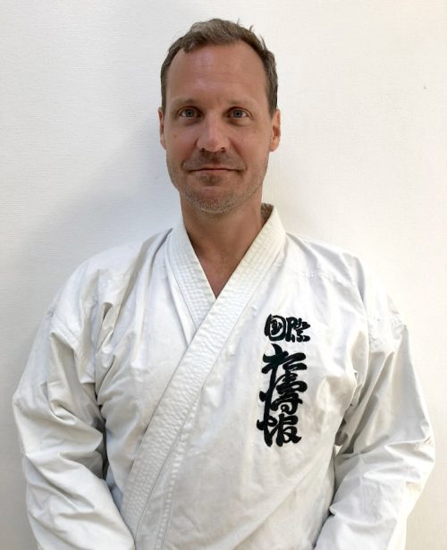 Philippe Holtzhausser, professeur de Karate au DOJO 5