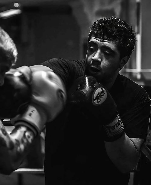 Stéphane Moulignier, professeur de boxe anglaise au DOJO 5